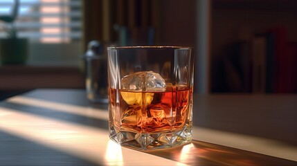 Glass of burbon