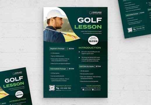 Golf Flyer Template