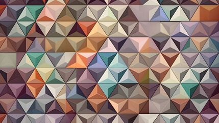 Pattern, hexagons, triangles, geometric, design, symmetry, abstract, shapes, repetition, tessellation, modern, contemporary, futuristic, minimalism, mathematical, kaleidoscope, complex, simplicity, di