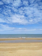 beach in summer