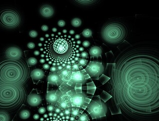Imaginatory fractal abstract background Image