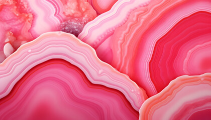 Detailed pink agate texture background - obrazy, fototapety, plakaty