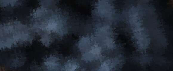 abstract painted grunge background with dark slate gray, very dark blue and black colors. can be used as wallpaper, background or graphic element.