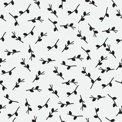 Floral Seamless Pattern.Seamless Pattern Can Be Used for Wallpapers, Pattern Fills, Web Page Backgrounds, Surface Textures.