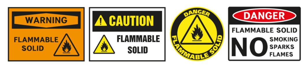 Obraz premium Label hazardous materials ingested liquid.