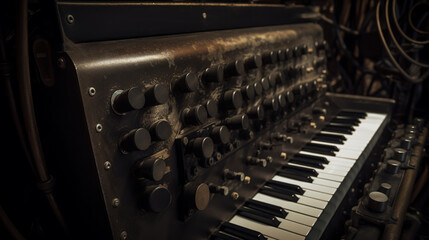 Synthesizer from the Dusty Attic