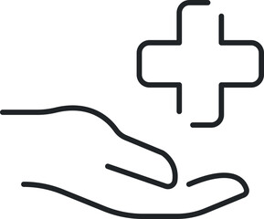 Fototapeta premium Wellness line icon