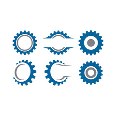 Gear pack logo template design inspiration