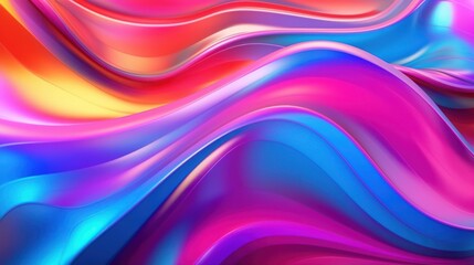 Abstract flowing liquid background material, 3D rendering abstract fluid background