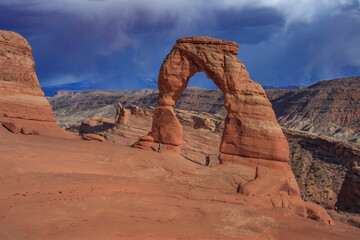 Delicate Arch, Arches National Park, Utah, USA 