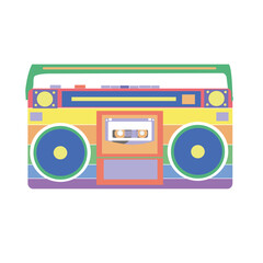 old tape recorder pride day