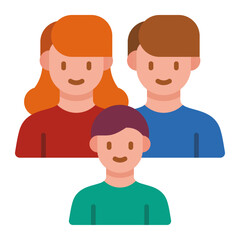Fototapeta premium Family Icon