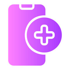 medical app gradient icon