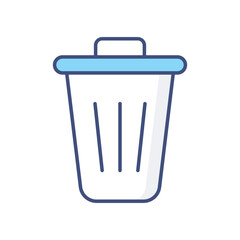 Waste icon vector stock illustration.