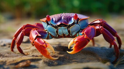 Halloween Crab. Generative AI