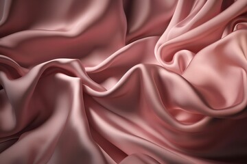 pink silk background from generative ai