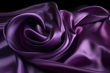 purple silk background from generative ai