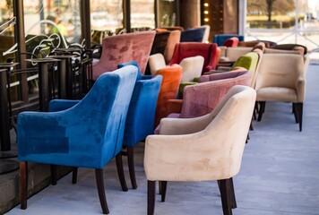 interior of a restaurant