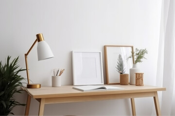 Stylish and minimalist photo frame mockup - The perfect template for showcasing your photography and design ideas