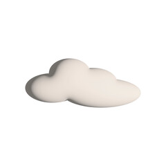 3D cute clouds 