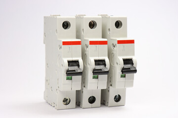 electric circuit breakers against overload and short circuit in the load. 