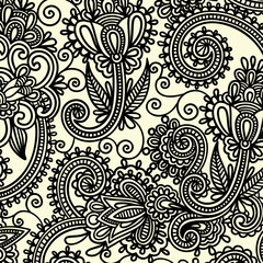 vintage background with classic floral ornament