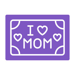 I Love Mom Icon