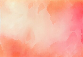 Fototapeta na wymiar Creating an Eye-Catching Abstract Watercolor Background with a Stunning Salmon Gradient, generative AI