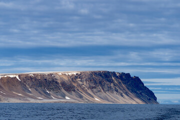 amazing nature and landscape of Svalbard