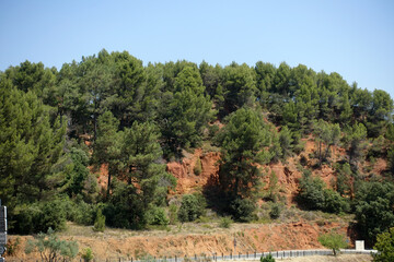 Ockerfelsen bei Roussillon