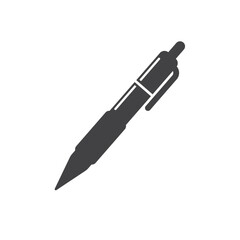black pen icon vector element design template