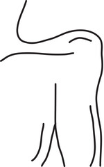 shoulder icon 