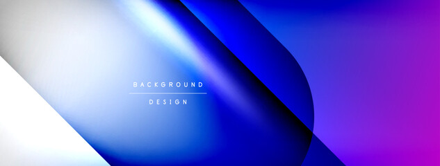 Shadow lines vector techno banner and light effects. Techno Illustration For Wallpaper, Banner, Background, Card, Book Illustration, landing page