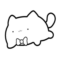 illustration of a cat