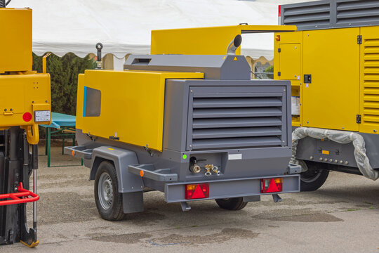 Mobile Air Compressor Trailer