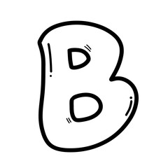 alphabet B