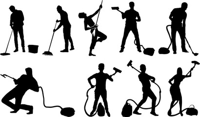 "Clean and Pose: Man Holding Vacuum Cleaner in Different Poses"
"Vacuuming with Style: Man Demonstrating Different Poses with Vacuum Cleaner"