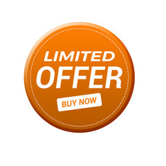 Sale label tag With Text Limited Offer