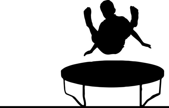 recommend clip art: "Extreme Flips: Silhouette Vector Illustration of a Dynamic Acrobat"
                    "Silhouette Clip Art: Insane Trampoline Flips by a Fearless Daredevil"