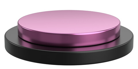 Product display. Product podium. 3D illustration.