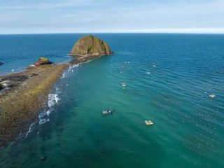 Papier Peint photo Lavable Plage tropicale Seascape of Hon Yen Island, Phu Yen Province, Viet Nam