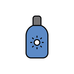 Lotion icon vector stock.