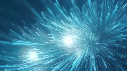 無数の針のような冷たい結晶のイメージ：AI作品
