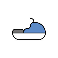 Boat icon vector stock.