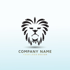 Masculine and Unique logo design lion