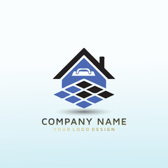 Design a custom logo for a re branding flooring company