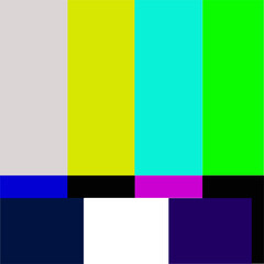 abstract colorful background the old color television screen