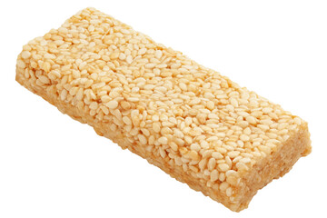 Kozinaki, sesame, isolated on white background, full depth of field