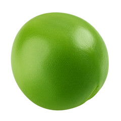 green Pea, isolated on white background, full depth of field