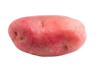 potato, isolated on white background, full depth of field